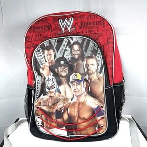 Rare Vintage WWE Character Backpack 2011 / 12"x10" / Great Shape / FAB Starpoint